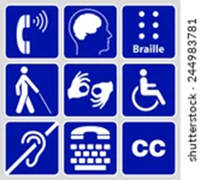 Disabilities icons